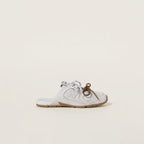 530 SL Mules - Cuir Blanchi & Semelle Gomme Blanc