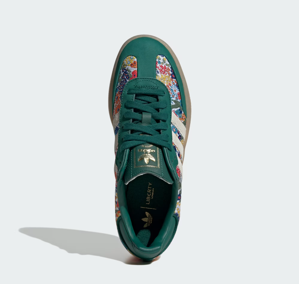 Gzl x L. London Floral Sambae Collegiate Green