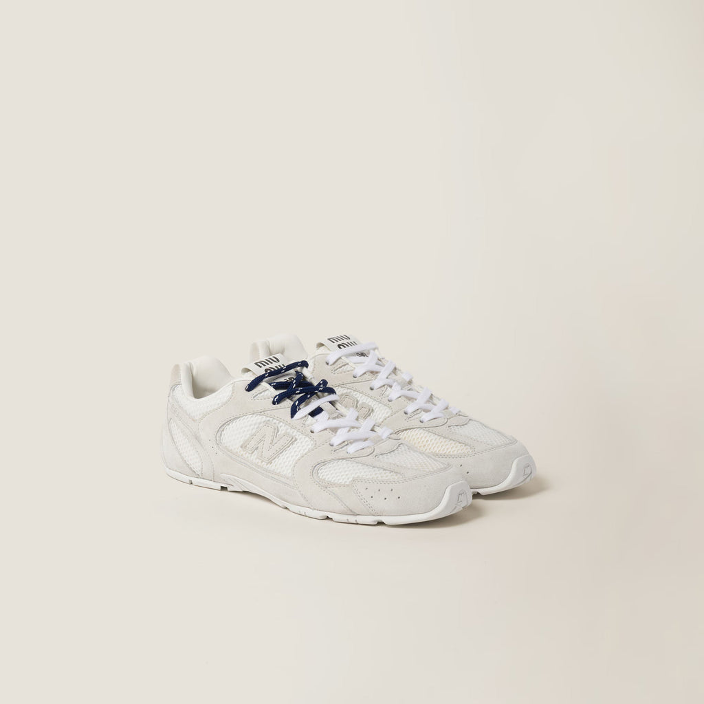 530 SL Runner – Édition Blanche Daim et Mesh