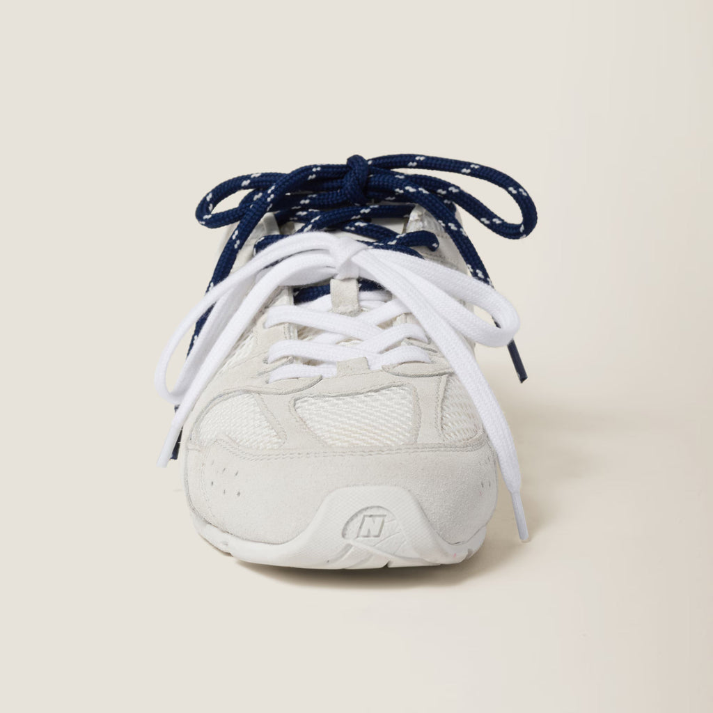 530 SL Runner – Édition Blanche Daim et Mesh