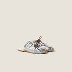530 SL Mules - Cuir Métallique et Mesh